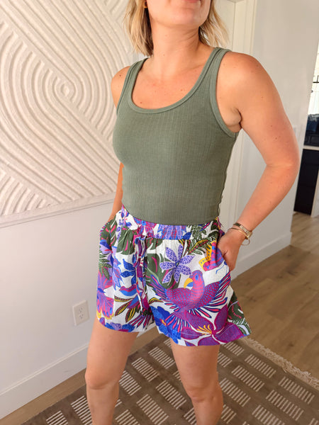 Claire Tropic Shorts