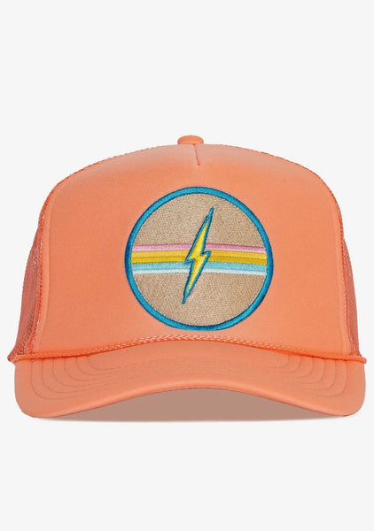 Electric Rainbow Trucker Hat