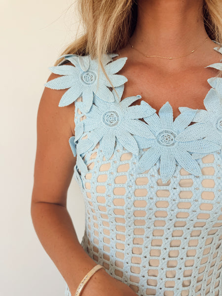 Olivia Mini Flower Dress