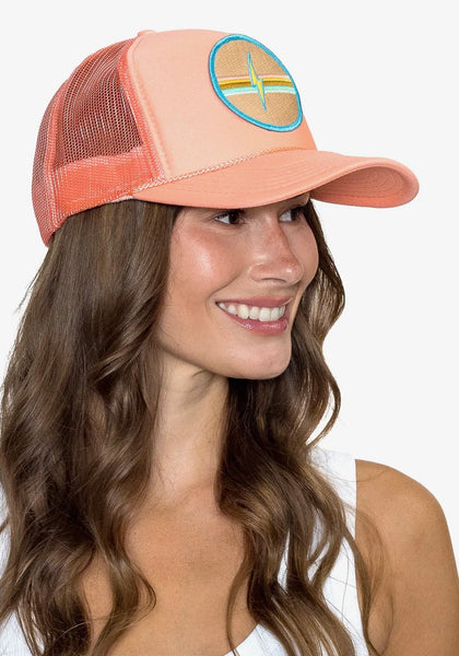 Electric Rainbow Trucker Hat