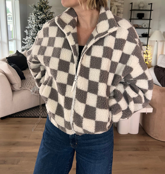 Hattie Sherpa Jacket